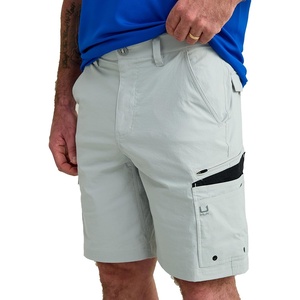 image:imageHUK Mens Icon Performance Fishing Shorts UPF 50 Sun Protection QuickDry StainResistant 9 Inseam Multiple PocketsHarbor Mist