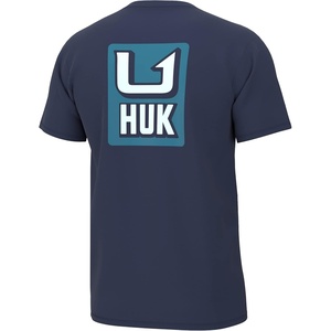 image:imageHUK Mens Performance Fishing Logo Tee Short Sleeve TShirt for MenHuk Plume  Naval Academy