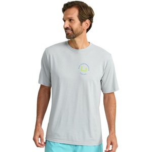 image:imageHUK Mens Performance Fishing Logo Tee Short Sleeve TShirt for MenSunset Chop  Harbor Mist