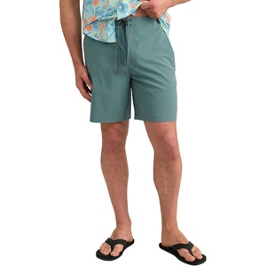 image:imageHUK Mens Shoreside Boardshort 8 Inseam UPF 30 Stretch Hybrid Swim Short with Zipper PocketsNorth Atlantic