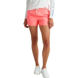 image:imageHUK Womens Pursuit Volley Short QuickDry Fishing Shorts for WomenNeon Coral