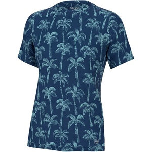 image:imageHUK Womens Short Sleeve Performance Tee Fishing TShirt for WomenHuk Palm Wash  Set Sail