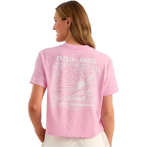 image:imageHUK Womens Short Sleeve Performance Tee Fishing TShirt for WomenRaised on Waves  Oleander
