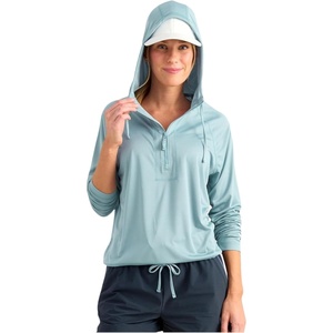image:imageHUK Womens Womens Pursuit Maren HoodieBlue Shadow