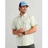 image:imageHUK Mens Icon Crew ShortSleeve Performance Fishing ShirtPale Algae