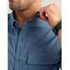image:imageHUK Mens Icon Crew ShortSleeve Performance Fishing ShirtStormy Blue
