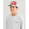 image:imageHUK UnisexChild Pursuit Kc Scott Long Sleeve Fishing Shirt for KidsSeagull