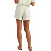 image:imageHUK Womens Breezeway Short Relaxed Fit LinenLike Short with High Rise Waistband and 35 InseamSilver Birch