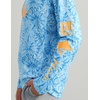 image:imageHUK unisexchild Girls Pursuit Novelty Hoodie Upf Long Sleeve Performance Fishing Shirt Lightweight and QuickdryCerulean