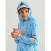 image:imageHUK unisexchild Girls Pursuit Novelty Hoodie Upf Long Sleeve Performance Fishing Shirt Lightweight and QuickdryCerulean