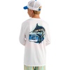 image:imageHUK UnisexChild Pursuit Kc Scott Long Sleeve Fishing Shirt for KidsWhite 60