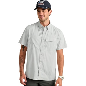 image:imageHUK Mens Icon Crew ShortSleeve Performance Fishing ShirtSeagull