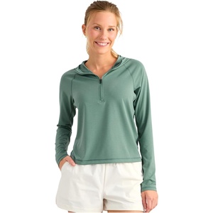 image:imageHUK womens Sunup Long Sleeve Hoodie Upf 50 Performance Fishing Hoodie With Thumbholes and Stretch FabricNorth Atlantic