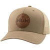 image:imageHUK Mens Trucker Hat AntiGlare Snapback Fishing Hat for MenLeather Patch  Dock